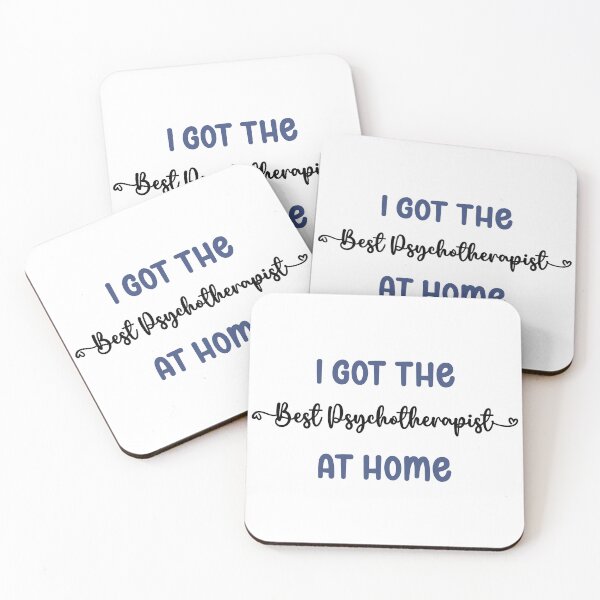 Item preview, I Got The Best Psychotherapist at Home - Psychotherapist in the Family (Dark Text) designed and sold by Spiprinto.