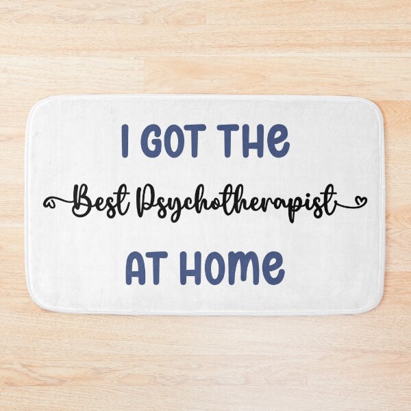 Item preview, I Got The Best Psychotherapist at Home - Psychotherapist in the Family (Dark Text) designed and sold by Spiprinto.