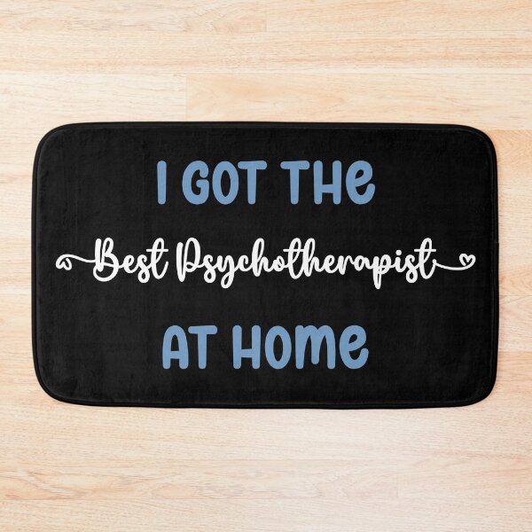 Item preview, I Got The Best Psychotherapist at Home - Psychotherapist in the Family (Light Text) designed and sold by Spiprinto.
