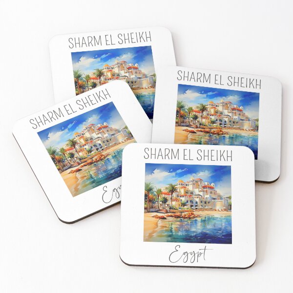 Item preview, Watercolor Design of Sharm el Sheikh - Egypt  designed and sold by Sketch-Shack.