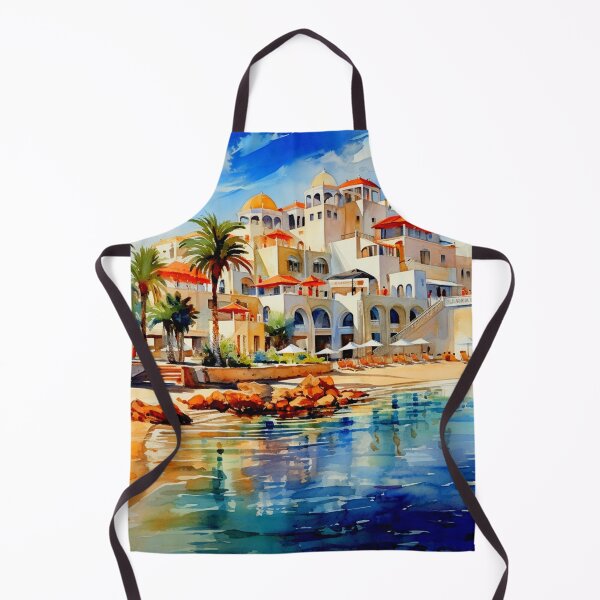 Item preview, Watercolor Design of Sharm el Sheikh - Egypt  designed and sold by Sketch-Shack.