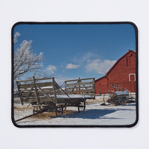 Item preview, Hay Wagon in the Snow designed and sold by alanathrower.