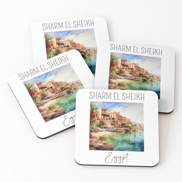 Item preview, Watercolor Design of Sharm el Sheikh - Egypt  designed and sold by Sketch-Shack.