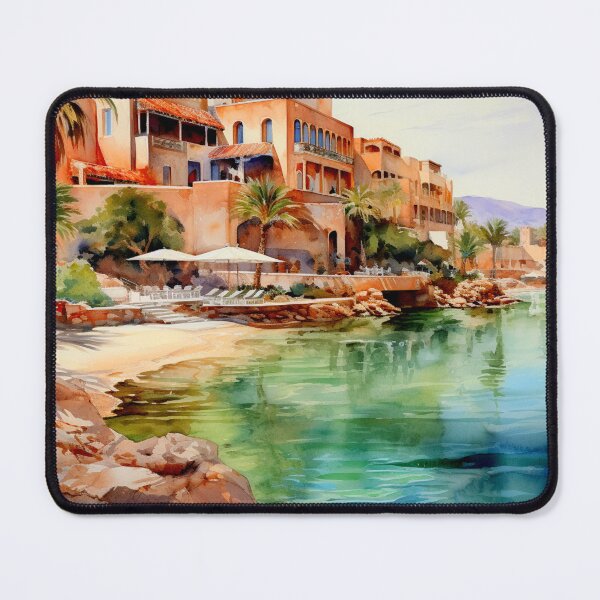 Item preview, Watercolor Design of Sharm el Sheikh - Egypt  designed and sold by Sketch-Shack.