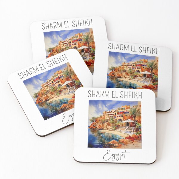 Item preview, Watercolor Design of Sharm el Sheikh - Egypt  designed and sold by Sketch-Shack.