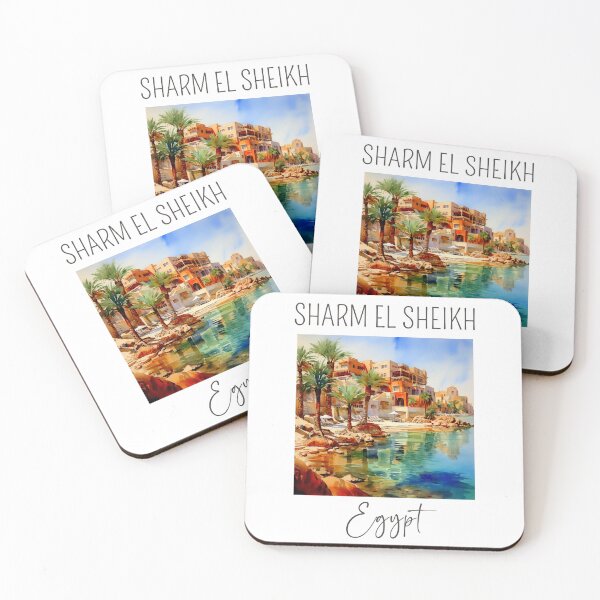 Item preview, Watercolor Design of Sharm el Sheikh - Egypt  designed and sold by Sketch-Shack.
