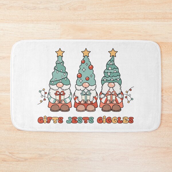 Item preview, Gifts, Jests, Giggles - Three Magi King Gnomes Celebrating Christmas (Black Outline Design) designed and sold by Spiprinto.