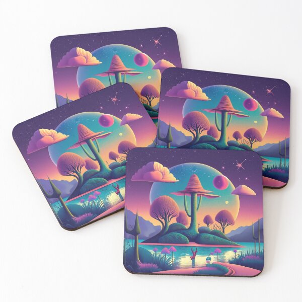 Item preview, Purple Hues: Enchanted Forest in the Midnight Glow designed and sold by WhimsyRealm.