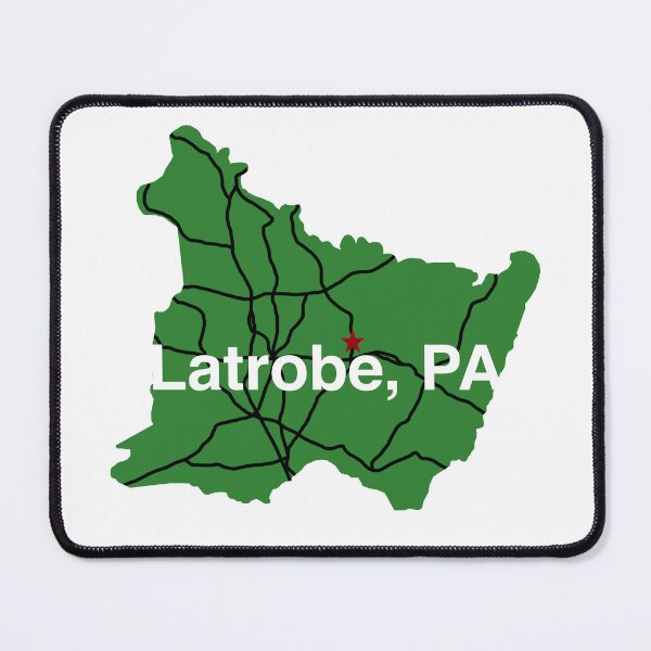 Item preview, Latrobe | Westmoreland County Outline designed and sold by dumpingcore.