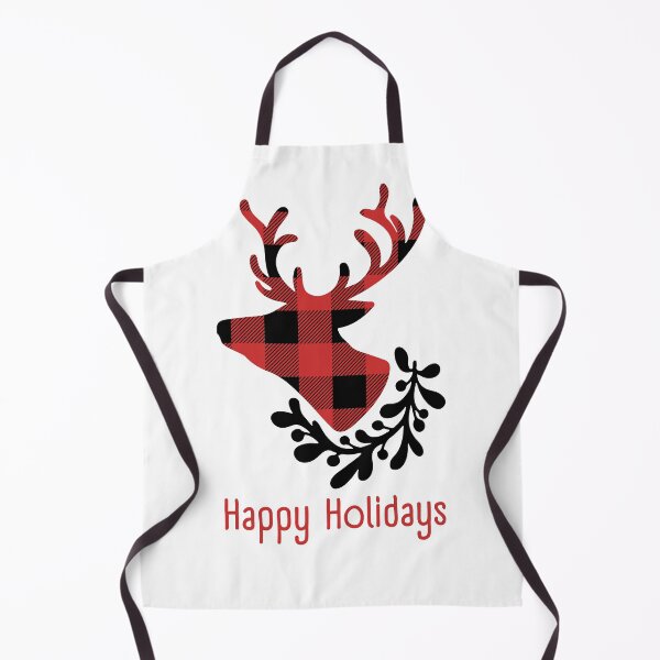 Item preview, Red Black Green illustration Deer Christmas Men's classic tee designed and sold by moro-arts.