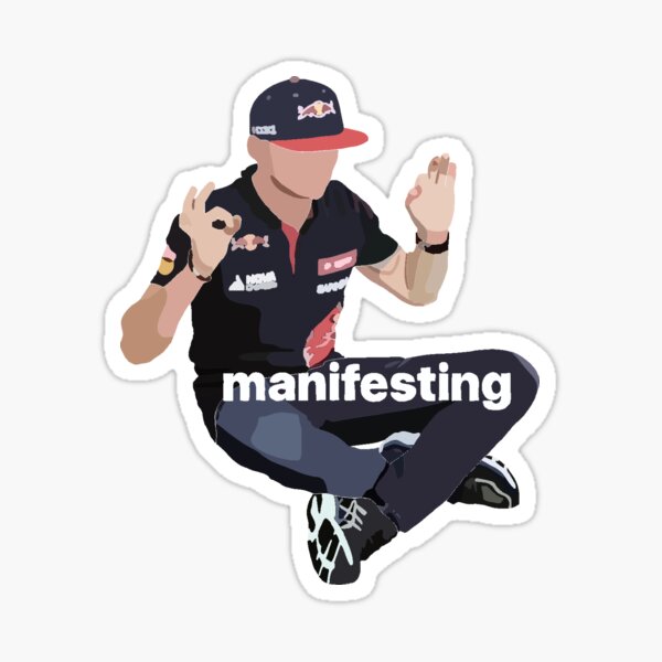 Artikel-Vorschau von Max Verstappen manifestiert sich, designt und verkauft von edwardrammus.