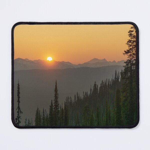 Item preview, Columbia Mountain Sunset designed and sold by Mullwell Photography.