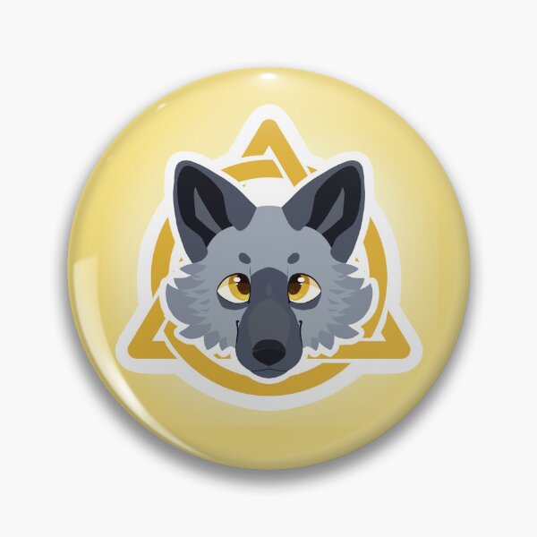 Item preview, Silver fox therian symbol designed and sold by Fl0ating Bubbles.