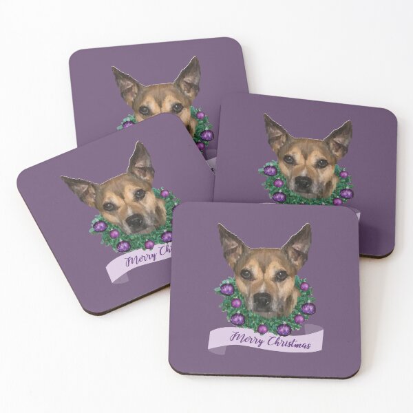 Item preview, Merry Christmas Pitbull - Purple designed and sold by calliew1217.