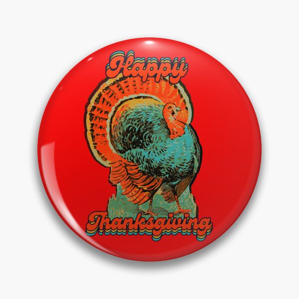Item preview, Vintage Retro Turkey Happy Thanksgiving designed and sold by theflandonian.