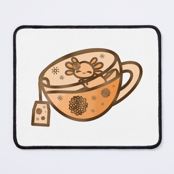 Item preview, Dahlia Axolotl Teacup designed and sold by Chibstetics.