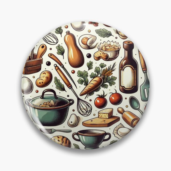 Item preview, Cartoon Culinary Courtesy designed and sold by ARTBYAI ∆∇.