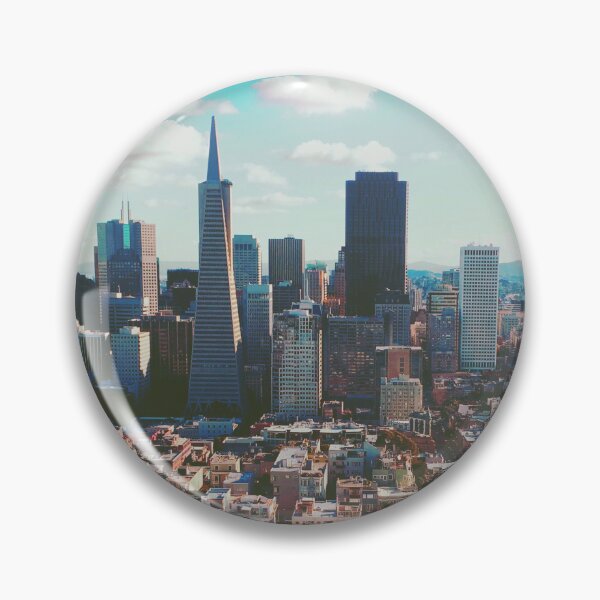 Item preview, San Francisco Skyline Pyramid Building designed and sold by DeLucaIdeas.