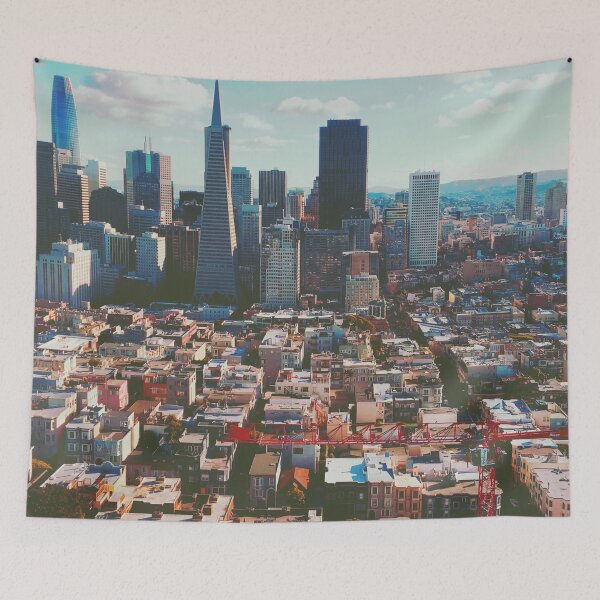 Item preview, San Francisco Skyline Pyramid Building designed and sold by DeLucaIdeas.