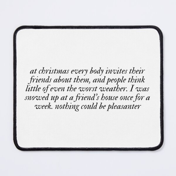 Item preview, at christmas every body invites their friends about them designed and sold by bookishneighbor.