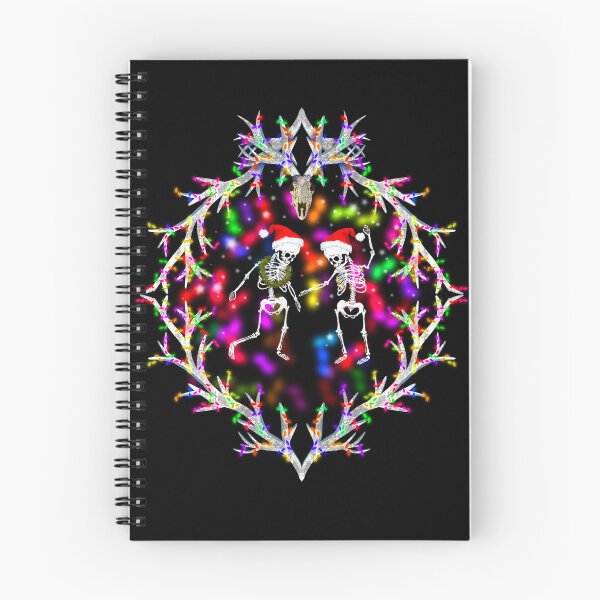 Item preview, Holiday office party dancing skeletons designed and sold by ExtraCaffeine.