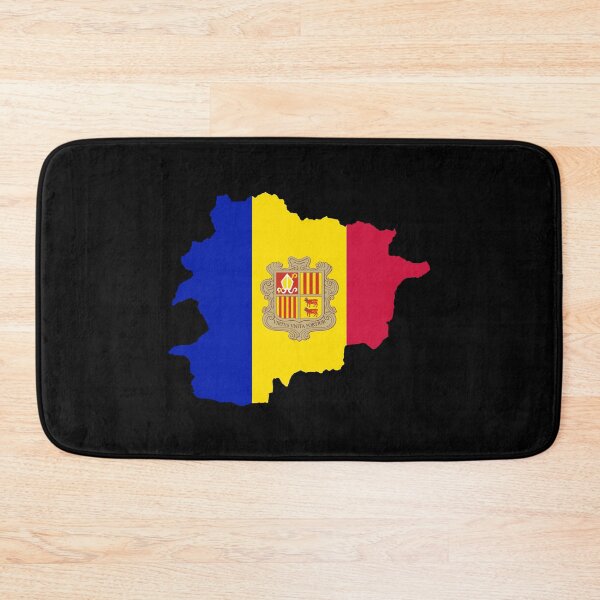 Item preview, Andorra map designed and sold by feether-store.