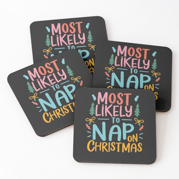 Item preview, Most Likely To Nap On Christmas - Matching Family Xmas Style designed and sold by INK-Creations.