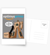 Optimus Prime Postcards