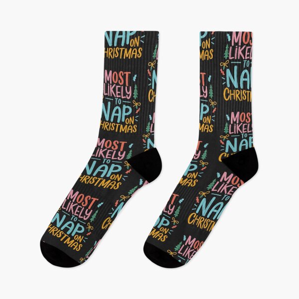 Item preview, Most Likely To Nap On Christmas - Matching Family Xmas Style designed and sold by INK-Creations.