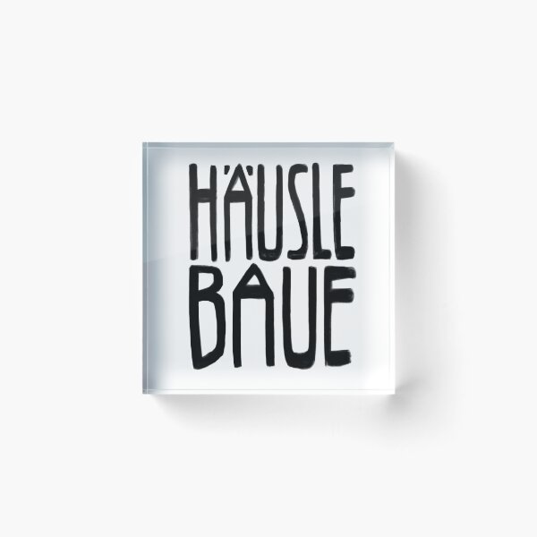 Artikelvorschau, Hausbau, Häusle baue entworfen und verkauft von badlydrawnbabe.