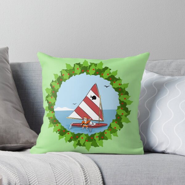 Item preview, Merry Christmas Sunfish Santa designed and sold by elledeegee.