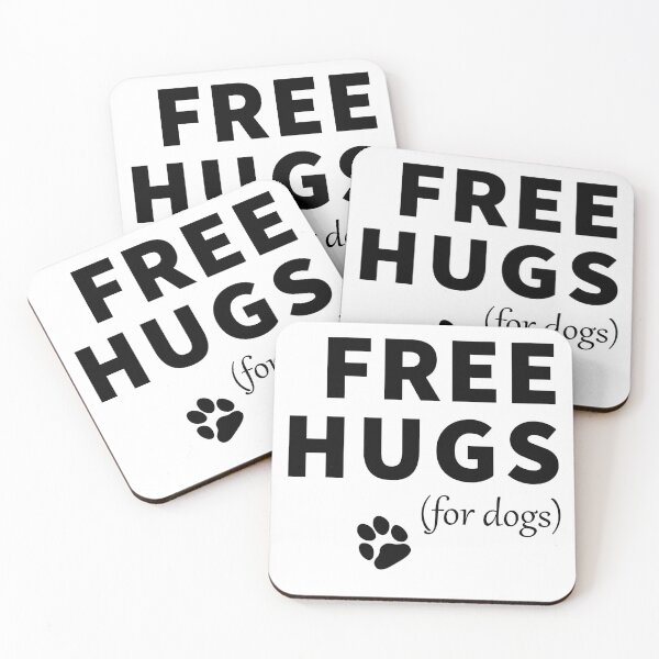Item preview, FREE HUGS for dogs designed and sold by WATEKE.