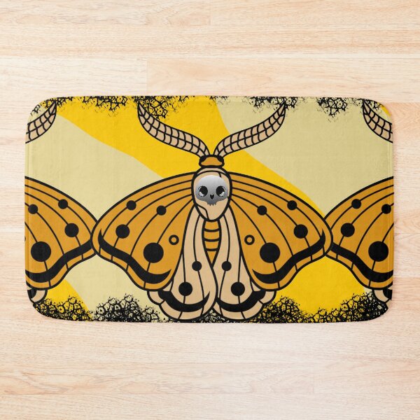 Item preview, Orange Skull Moth designed and sold by Lil-Bit-Batty.