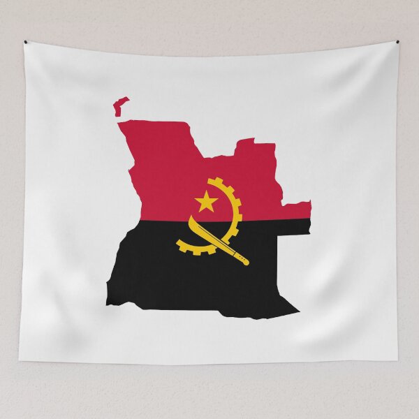 Item preview, Angola Map designed and sold by feether-store.
