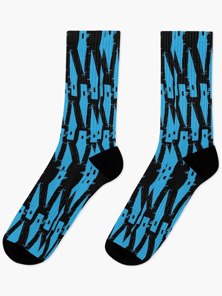 Thumbnail 1 of 5, Socks, Exacto Blades Design designed and sold by Getonboardman.