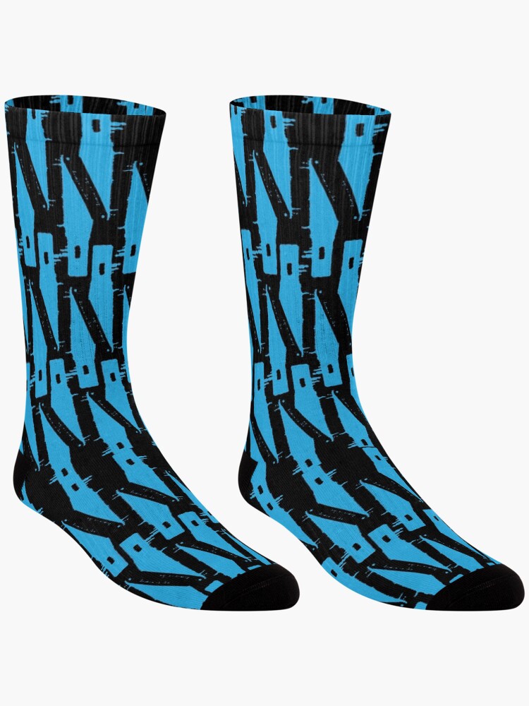 Thumbnail 3 of 5, Socks, Exacto Blades Design designed and sold by Getonboardman.