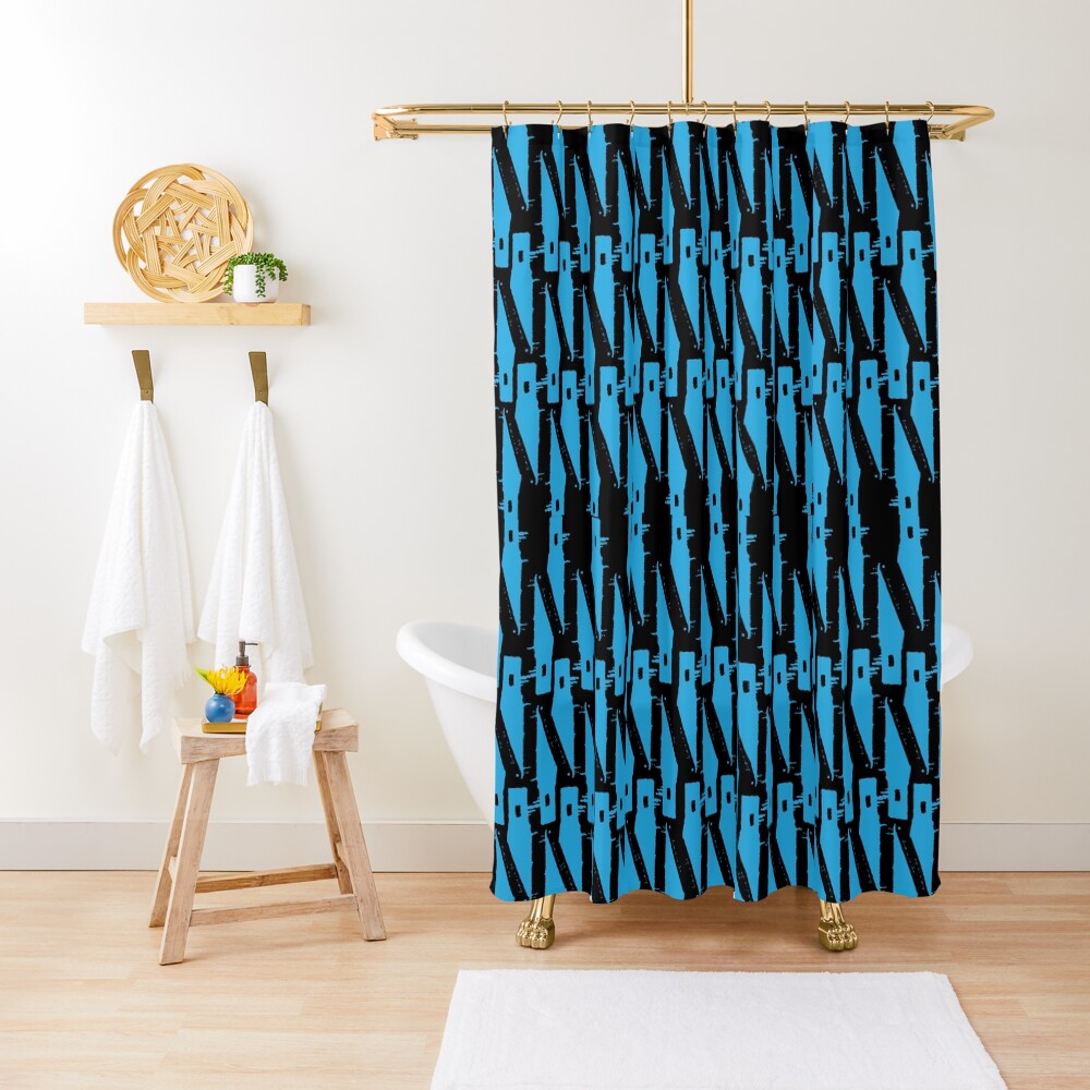 Item preview, Shower Curtain designed and sold by Getonboardman.