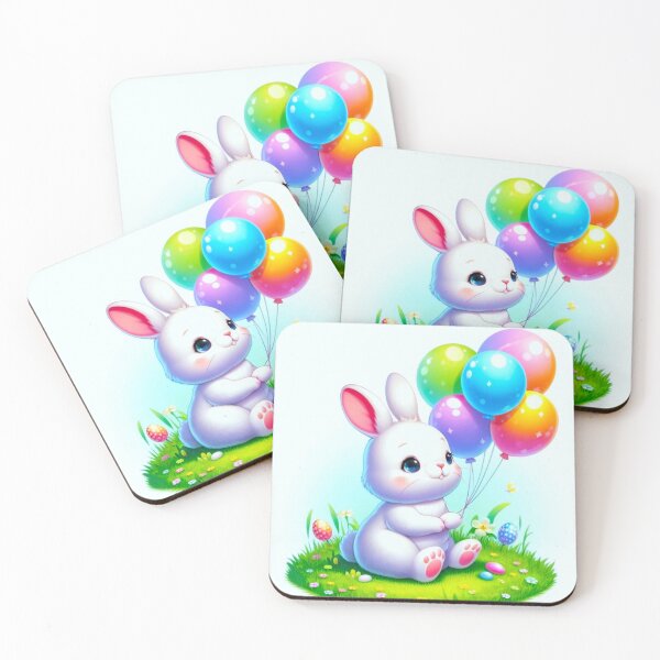 Aperçu de l'œuvre Ballons et lapins. créée et vendue par growing-mom.