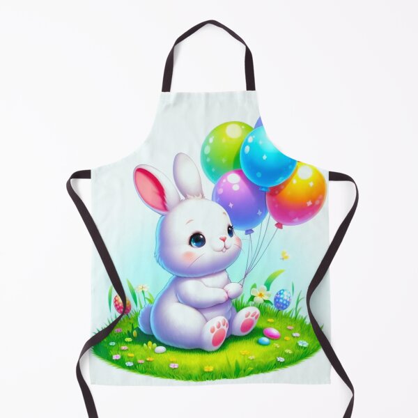 Artikelvorschau, Luftballons und Hasen. entworfen und verkauft von growing-mom.