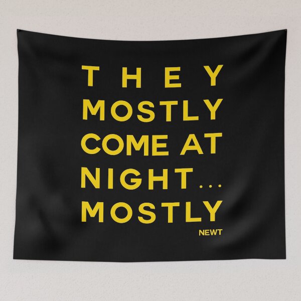 Item preview, Aliens - They Mostly Come At Night designed and sold by AspectsOfDreams.