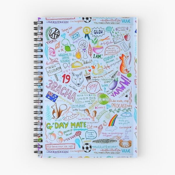 Item preview, Stray Kids Iconic Moments Doodle designed and sold by Thevampywolf.