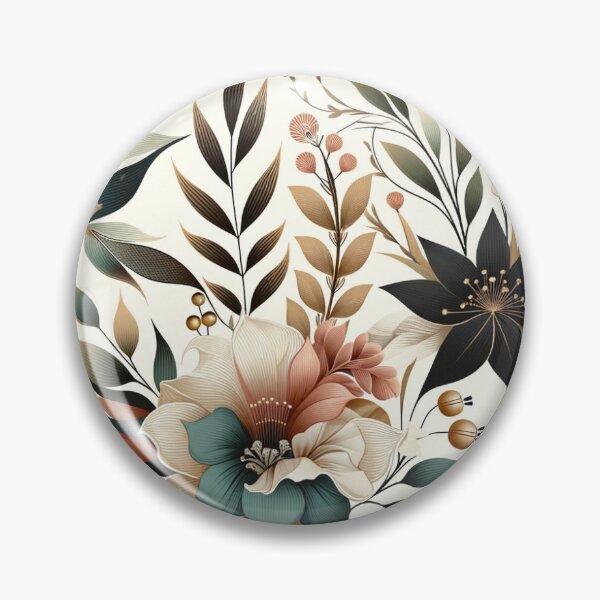 Item preview, Floral Geometric Harmony designed and sold by ARTBYAI ∆∇.