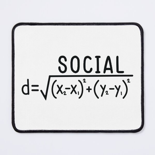Item preview, Social Distance (Formula) designed and sold by ScienceCorner.