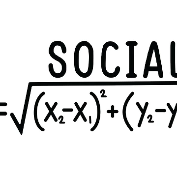 Artwork thumbnail, Social Distance (Formula) by ScienceCorner