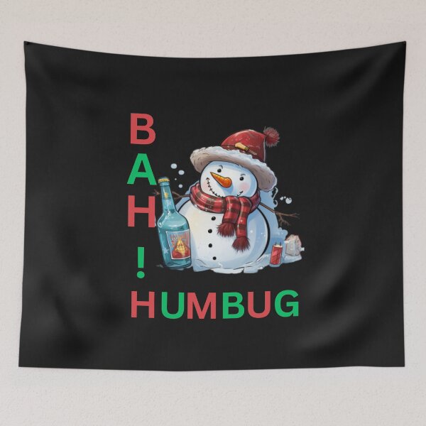 Item preview, bah humbug designed and sold by TEEJAMBOREE.