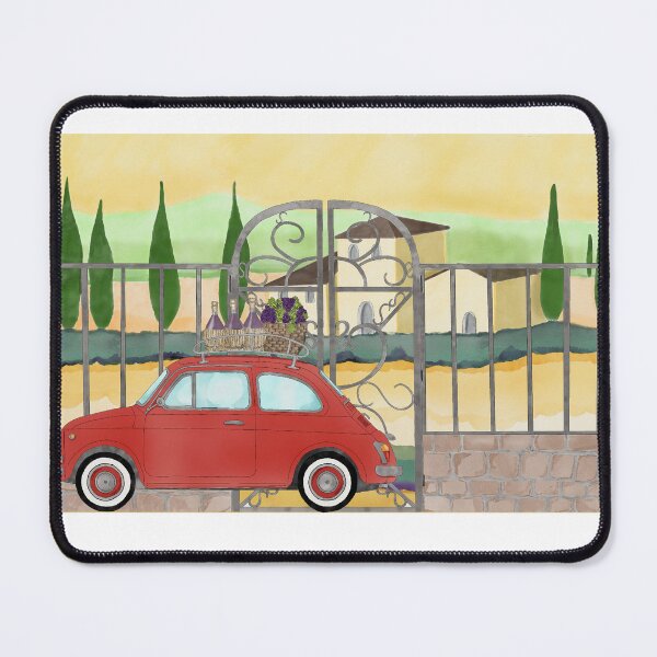 Item preview, Vineyard in Tuscany Fiat 500 designed and sold by portosabbia.