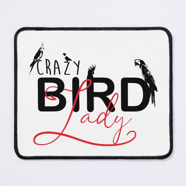 Item preview, Crazy BIRD lady designed and sold by WATEKE.