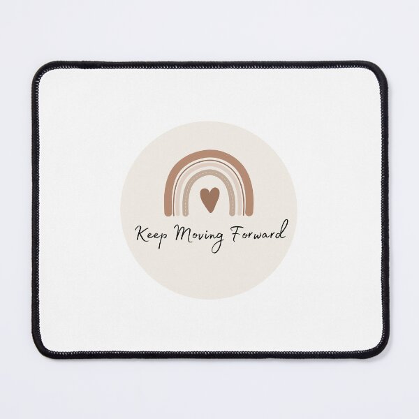 Item preview, Keep Moving Forward Motivational Rainbow designed and sold by liv98.