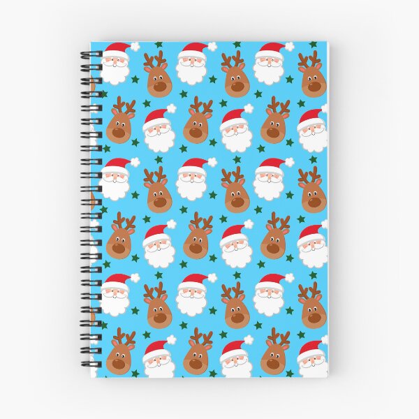Item preview, Christmas Santa Claus And Reindeer Whimsical Xmas Pattern designed and sold by DEC02.