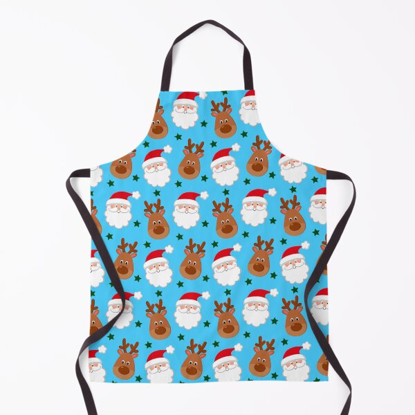 Item preview, Christmas Santa Claus And Reindeer Whimsical Xmas Pattern designed and sold by DEC02.